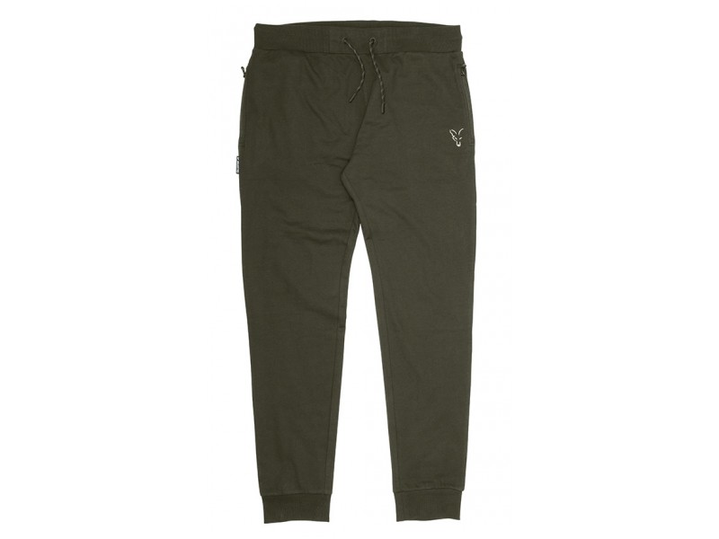 All Sizes Carp Fishing FOX NEW Collection Green & Silver Lightweight Joggers 