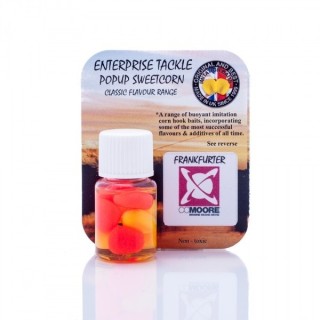 Enterprise Tackle Classic Flavour Range CCMoore Corn Yellow/Fluoro Red Frankfurter