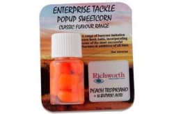 Enterprise Tackle Pop Up Sweetcorn Ricworth Peach Tropicano & Acido Butirrico