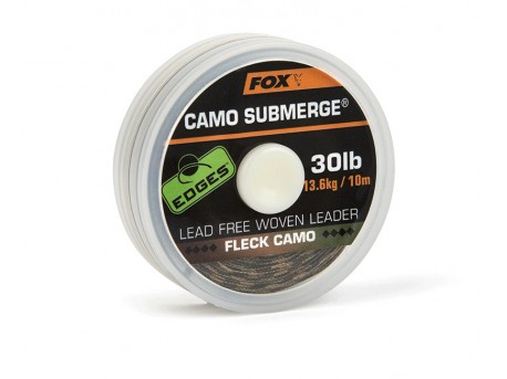 Edges Submerge Fleck Camo Leader 30 and 50lb