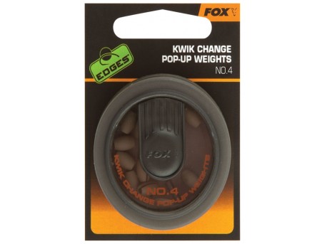 Fox Kwik Change Pop-up Weights No. 1-4