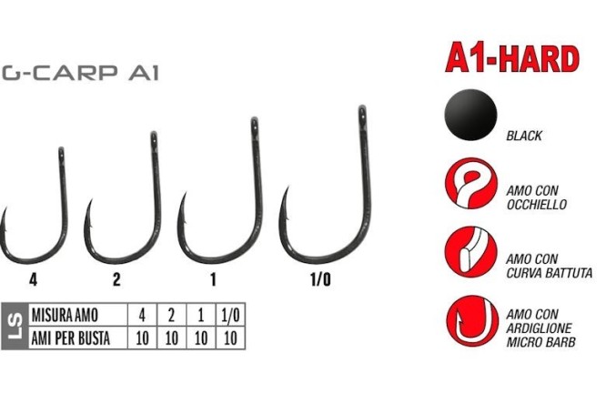 Gamakatsu G Carp A1 Specialist
