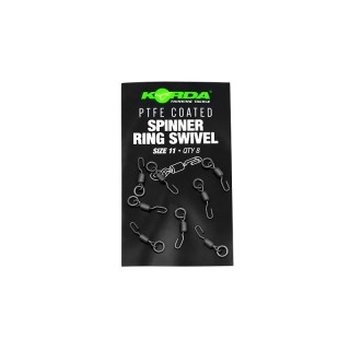 Korda PTFE Spinner Ring Swivels - Size 11 2