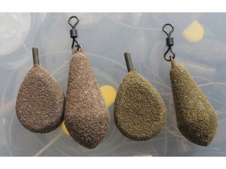 Textured Coated Flat Pear Inline