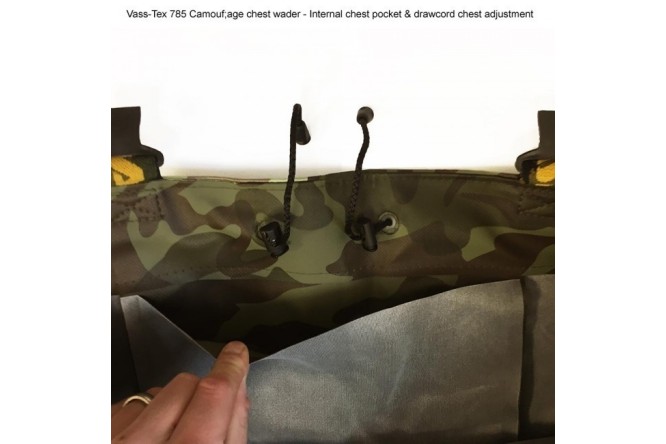Vass -Tex 785 Heavy Duty Camouflage Waders