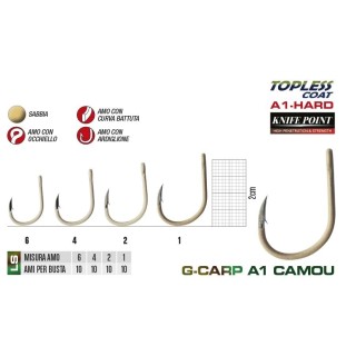 Gamakatsu Specialist X G-Carp A1 Camou Sand