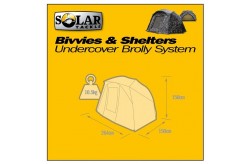 Solar Undercover Camo Brolly Groundsheet
