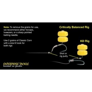 Enterprise Tackle Pop Up Sweetcorn Blackcurrant 2