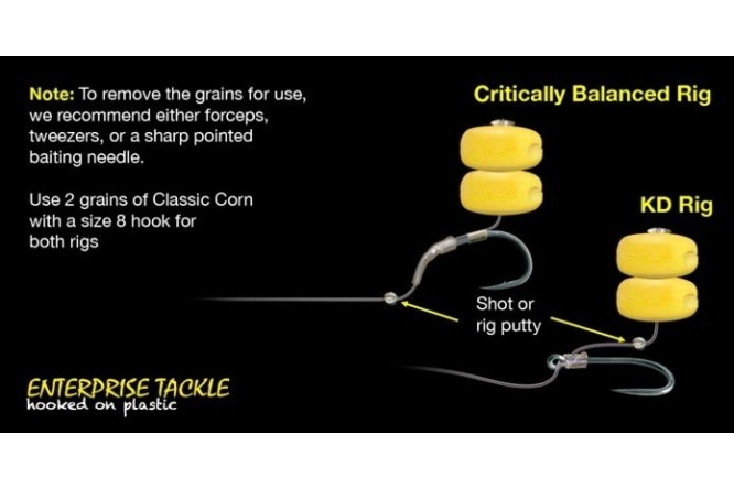 Enterprise Tackle Pop Up Sweetcorn Blackcurrant