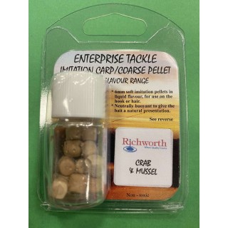 Enterprise Tackle Imitation Pellet Crab & Mussel 