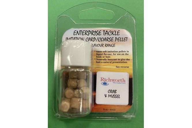 Enterprise Tackle Imitation Pellet Crab & Mussel 