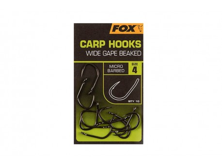 Fox Carp Hook Wide Gape Beaked