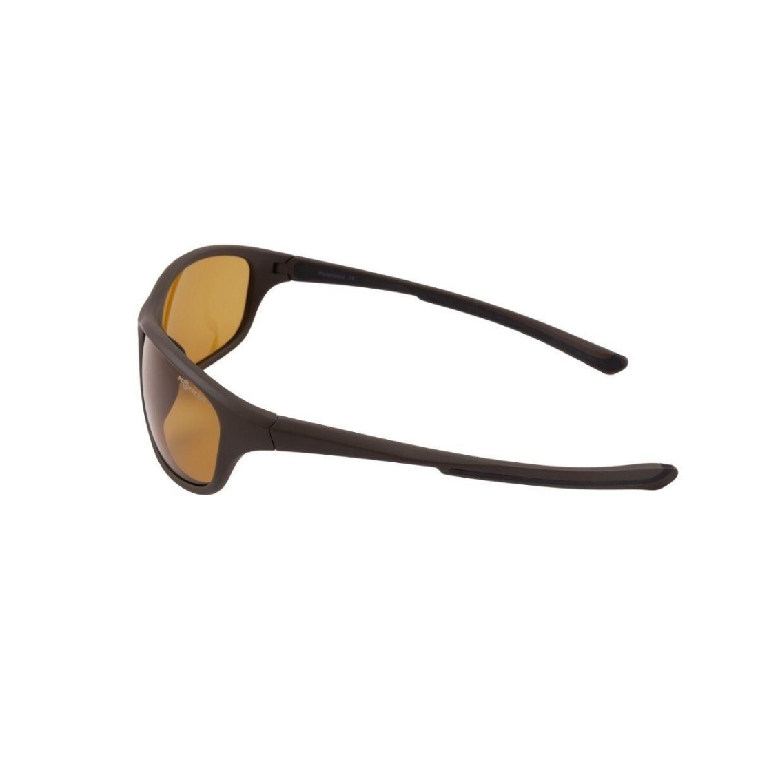 Korda Sunglasses Wraps Matt Black Frame/Brown Lens MK2