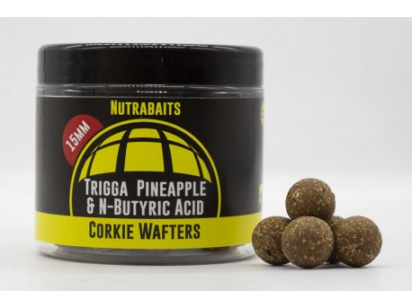 Nutrabaits Corkie Wafter Hookbait Range Trigga Pineapple & N-Butyric