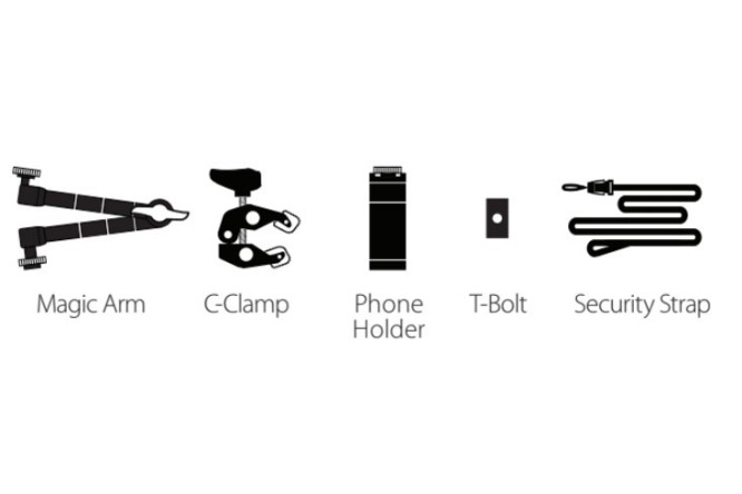 Deeper Articulated Arm Smartphone Mount 