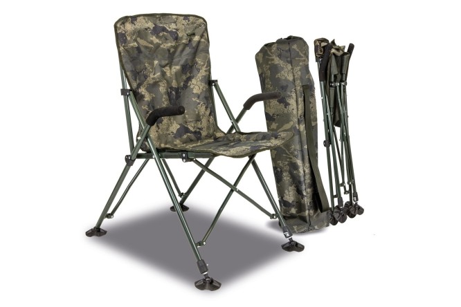 Undercover Camo Foldable Easy Chair- Hig
