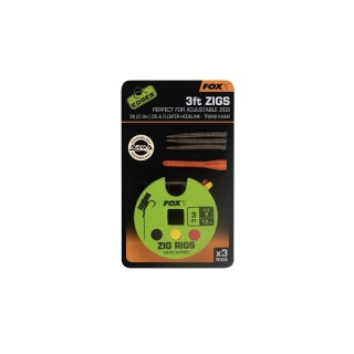 Fox Edges Zig Rig size 8- 3 ft