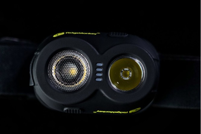 RidgMonkey VRH150X USB Rechargeable Headtorch 