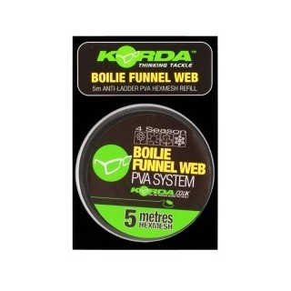 Korda Boilie Funnel Web Hexmesh e Micromesh 5 m Refill 2