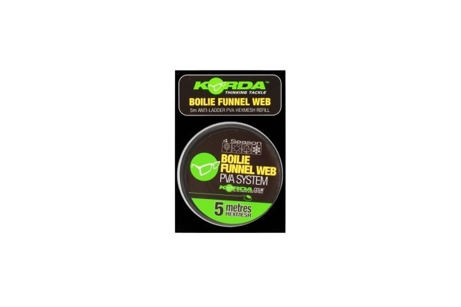 Korda Boilie Funnel Web Hexmesh e Micromesh 5 m Refill