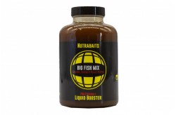 Nutrabaits Liquid Booster Big Fish Mix ( salmon-caviar-black pepper)