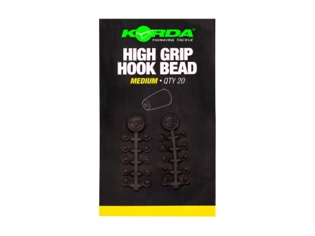 Korda High Grip Hook Bead Medium 