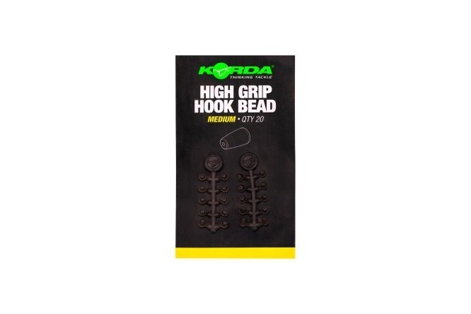Korda High Grip Hook Bead Medium 