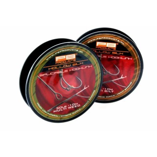 PB Products Hollow Splicable Hooklink 10 mt 30 lb Multi Silt 