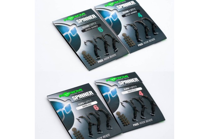 Korda Spinner Hook Sections - Krank