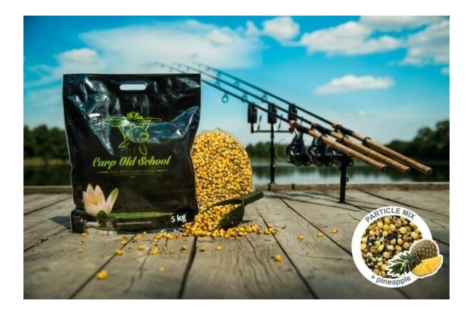 Carp Old School Refill Bucket Particle Mix Vacuum Packed 5kg