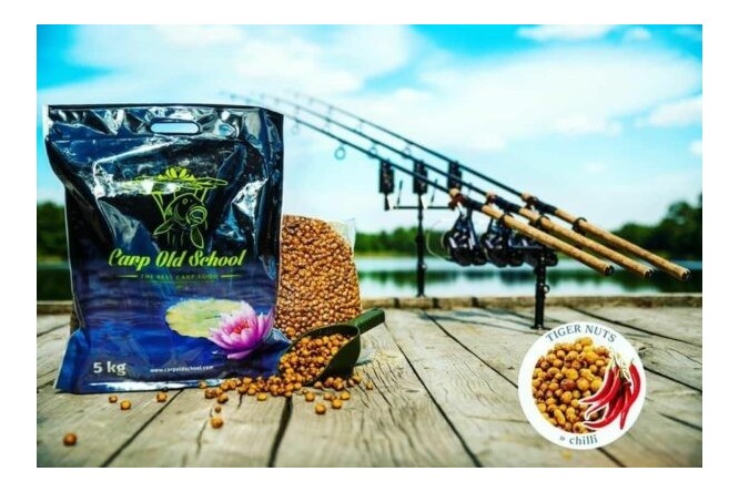 Carp Old School Refill Bucket Tiger Nut Vacuum Packed 5kg