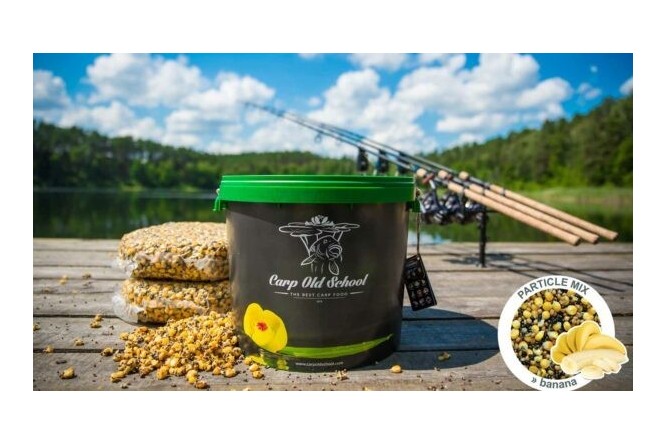 Carp Old School Vacuum-Packed Particle Mix Bucket Natural