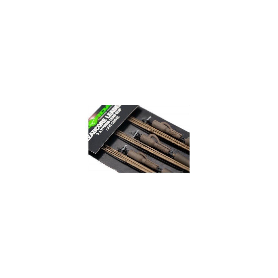 Pesca Carpfishing Leadcore Leaders Korda | Hybrid Lead Clip QC Swivel | 1 Metro 50 Libbre | Per Pesca Sinter SR - Foto 13