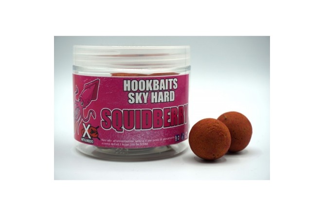 Karma Hookbaits Hard Sky Alleggerita SquidBerry + Black Pepper