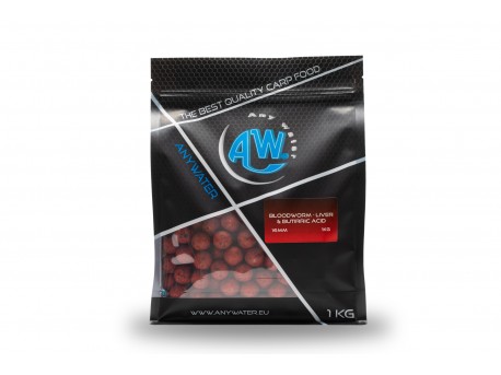 Any Water Top Boilies B.L.B - Bloodworm Liver Butirrico