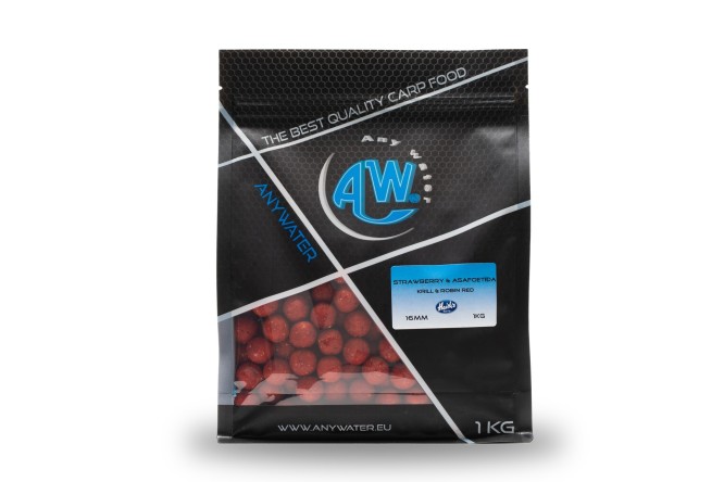 Any Water Boilies Strawberry Asafoetida - 1 kg