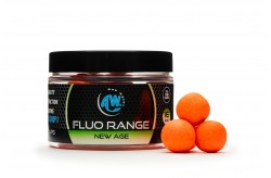 Any Water Pop Ups Boilies Fluo Range - New Age Orange
