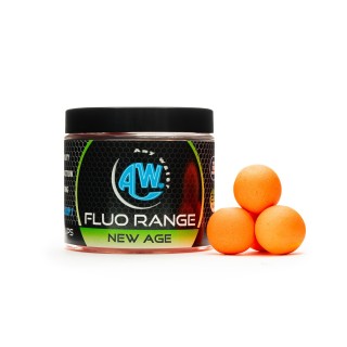 Pop Ups Boilies Fluo Range - New Age (fluo orange) - 14-20 mm - 60 gr 2