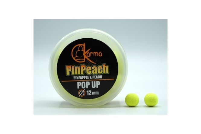 Karma Pop Up Pin Peach