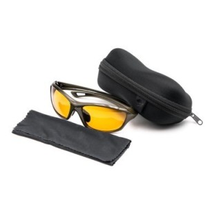 Korda Sunglasses Wraps Matt Green Frame/Yellow Lens MK2