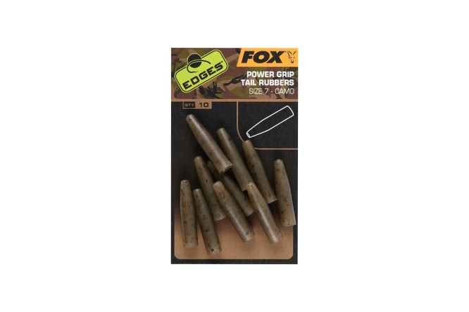 Fox Edges Camo Powergrip Tail Rubbers