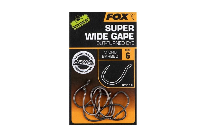 Fox Edges Super Wide Gape (Outturned Eye) 