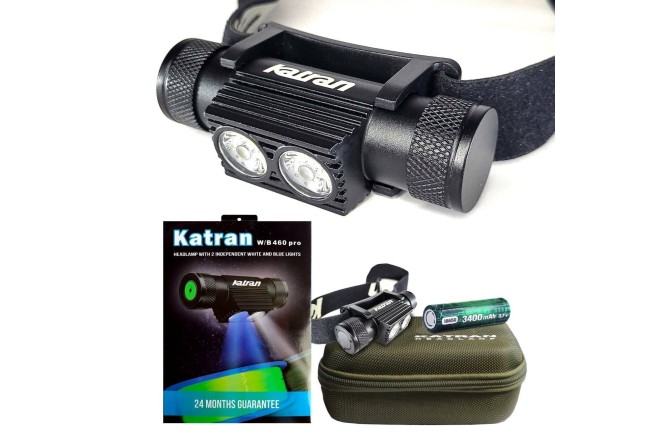 Katran Lampada Frontale Headlamp W/B 460 Pro