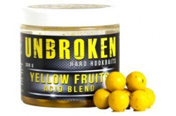 Over Carp Baits Unbroken Hard Hookbaits Yellow Fruit & Acid Blend 