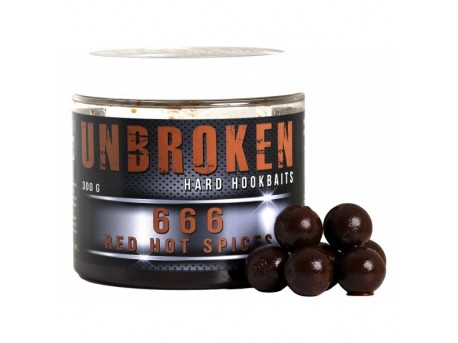 Over Carp Baits Unbroken Hard 666 Red Hot Spices 