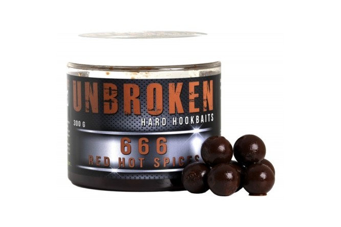 Over Carp Baits Unbroken Hard 666 Red Hot Spices 