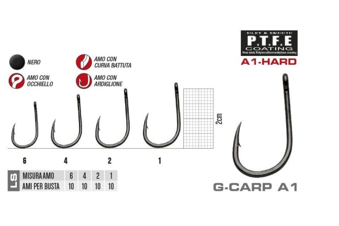Gamakatsu G Carp A1 PTFE Specialist 