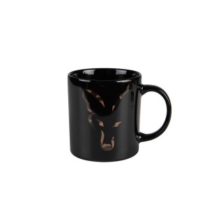 Fox Black and Camo Head Ceramic Mug 