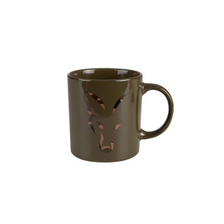 Fox Green And Camo Head Ceramic Mug 