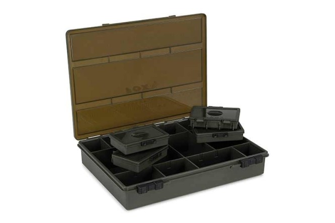 Fox EOS carp tackle box loaded Large